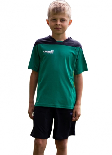 Tričko Capelli dětské zelené tréninkové